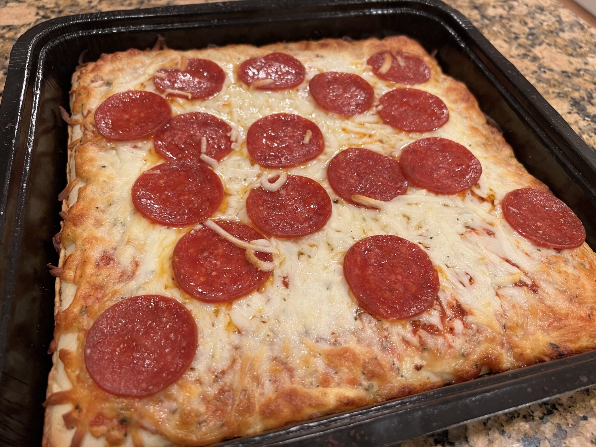 Motor City Pizza Co. – Detroit-Style Deep Dish Pepperoni – The Pizza Blog